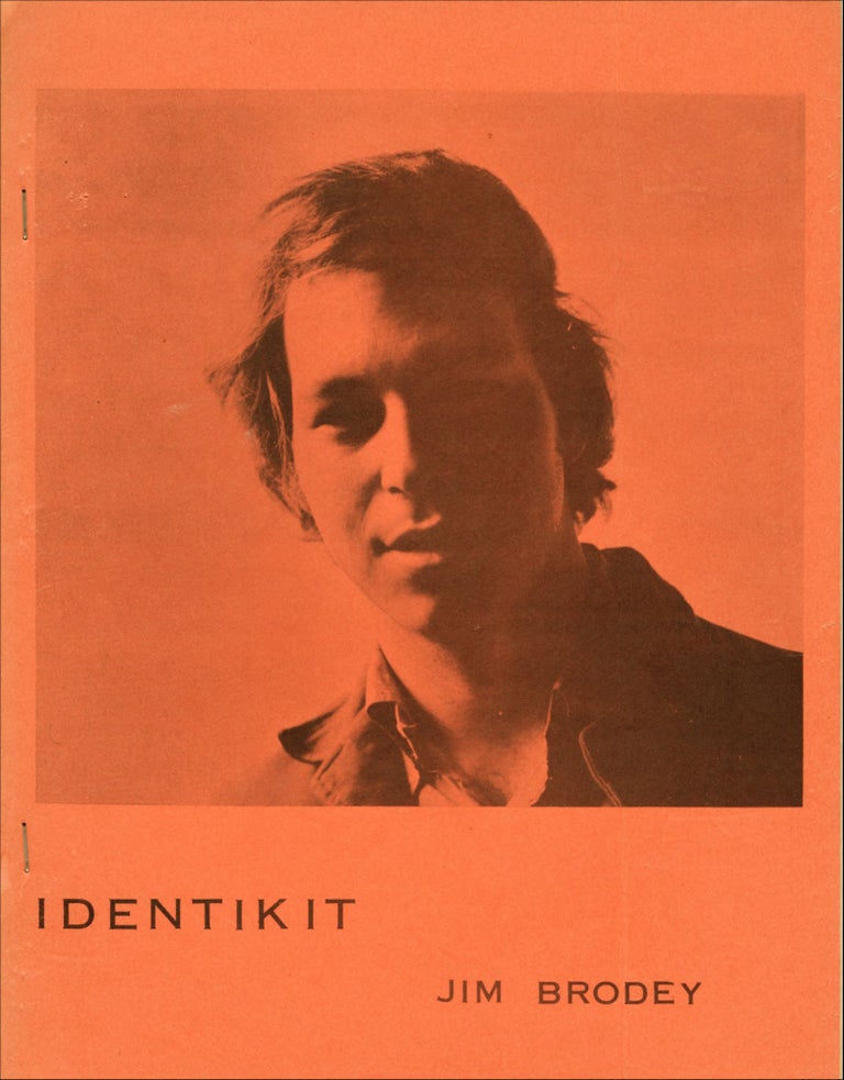 Identikit. Jim Brodey. Angel Hair Books. 1967.