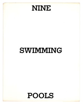 Nine Swimming Pools and a Broken Glass. Edward Ruscha. N.p. 1968.