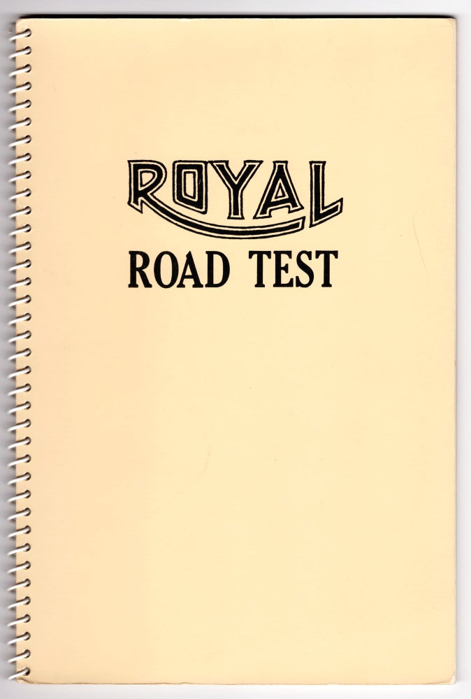Royal Road Test. Mason Williams, Edward Ruscha, Patrick Blackwell. N.p. 1971.