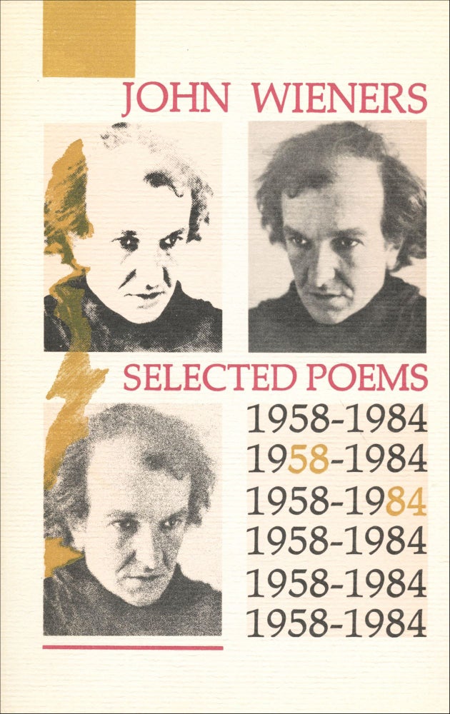 Selected Poems, 1958–1984. John Wieners. Black Sparrow Press. 1986.