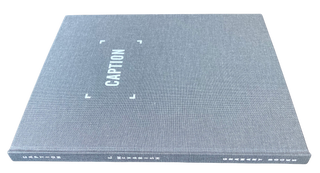 Caption. Emily McVarish. Granary Books. 2023.