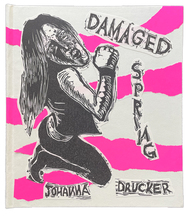 Damaged Spring: Pink Noire. Johanna Drucker. Druckwerk. 2003.