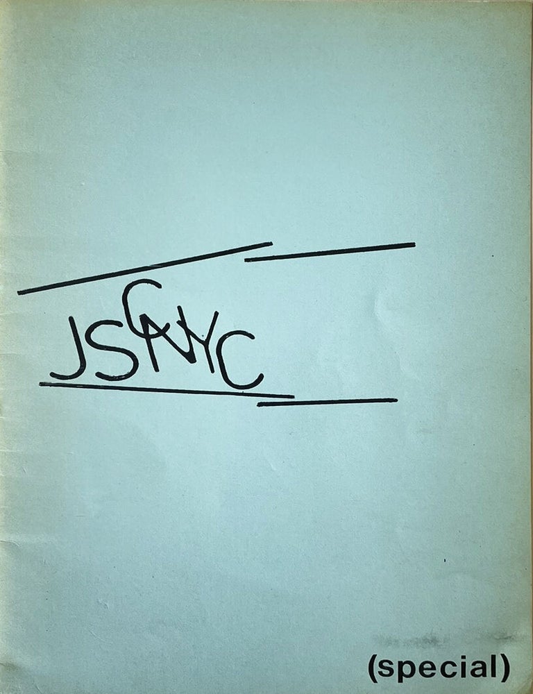JSC NYC [Joe Soap's Canoe]. Martin Stannard. Spring/Summer 1983.