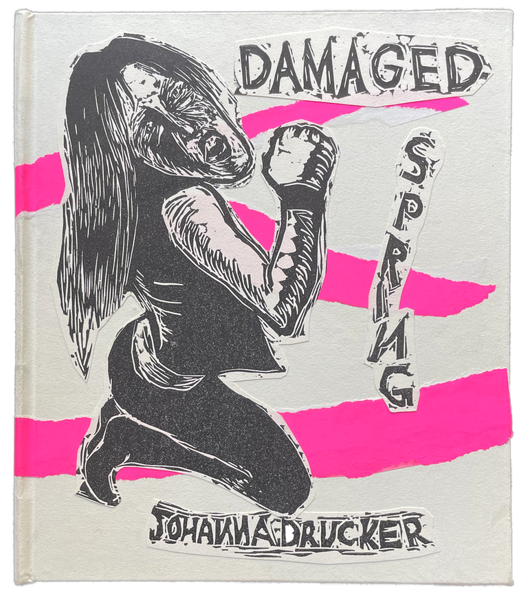 Damaged Spring: Pink Noire. Johanna Drucker. Druckwerk. 2003.