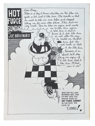 C Comics, no. 2. Joe Brainard. Boke Press. 1965.