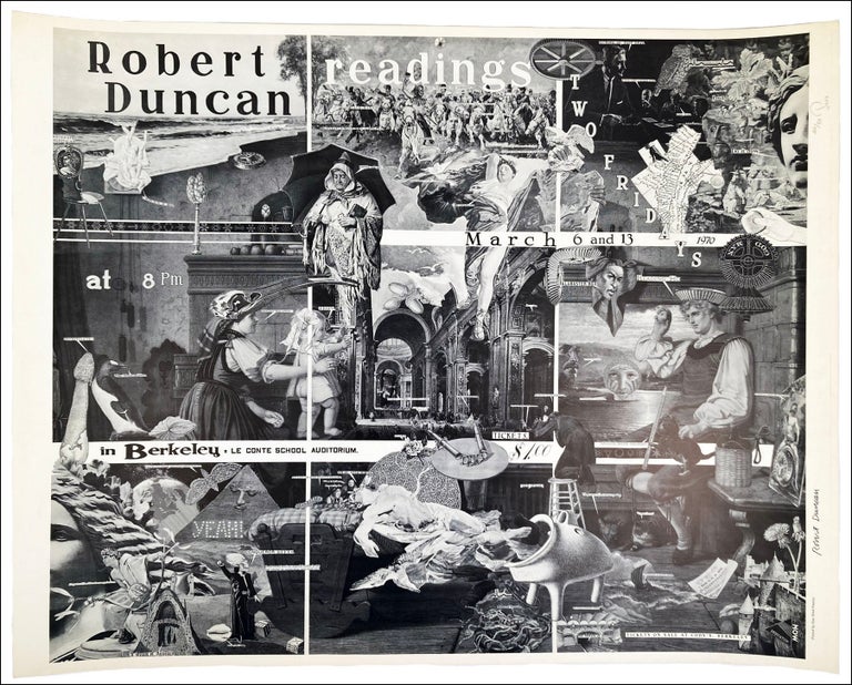 Robert Duncan Readings. Robert and Jess Duncan. N.p. 1970.