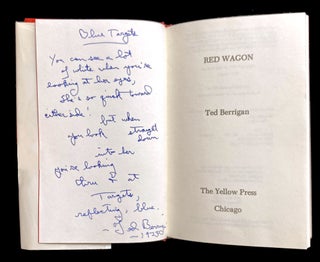 Red Wagon. Ted Berrigan. The Yellow Press. 1976.