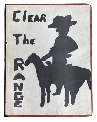 Clear the Range. Ted Berrigan.
