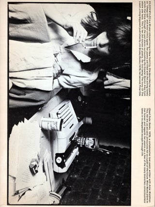 A Fresh Young Voice From the Plains. Eileen Myles. Power Mad Press. 1981.