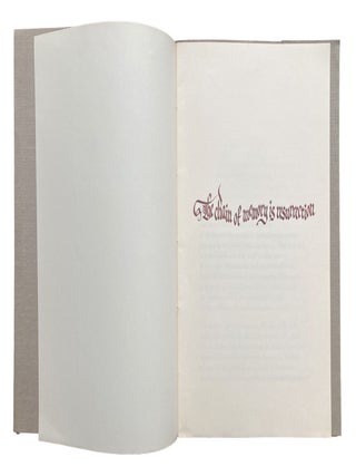 The Chain of Memory is Resurrection. Charles Olson. University of Connecticut Library. 1984.