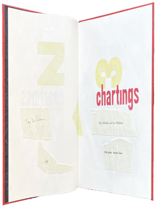 Chartings. Ray DiPalma, Lyn Hejinian. Chax Press. 2000.