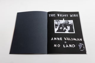 The Velvet Wire. Anne Waldman, No Land. Granary Books. 2024.