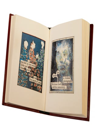 Heart of a Humument (Richard Minksy binding). Tom Phillips. The Talfourd Press. 1986.
