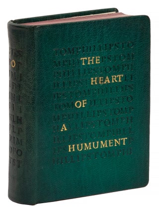 Heart of a Humument (competition binding). Tom Phillips. [Edition Hansj&ouml;rg Mayer]. [1988].