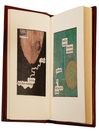 Heart of a Humument (competition binding). Tom Phillips. [Edition Hansj&ouml;rg Mayer]. [1988].
