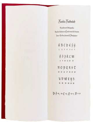 Opuscules: A Mindfulness of Type. Philip Gallo. The Hermetic Press. 2025.