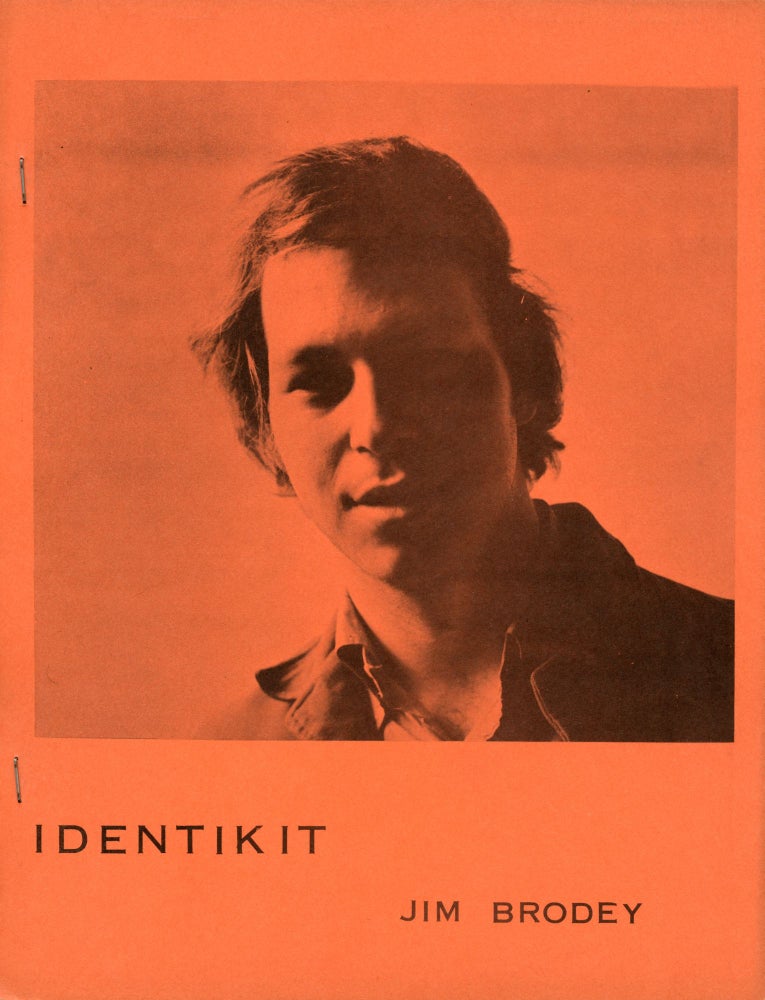 Identikit. Jim Brodey. Angel Hair Books. 1967.