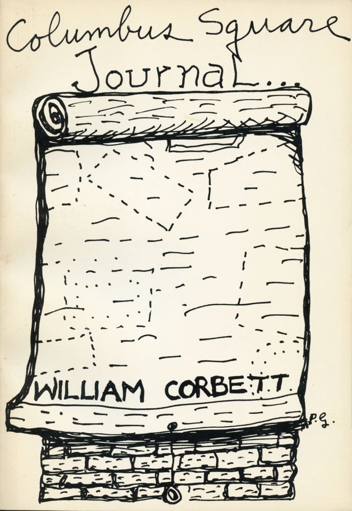 Columbus Square Journal. William Corbett. Angel Hair Books. 1976.