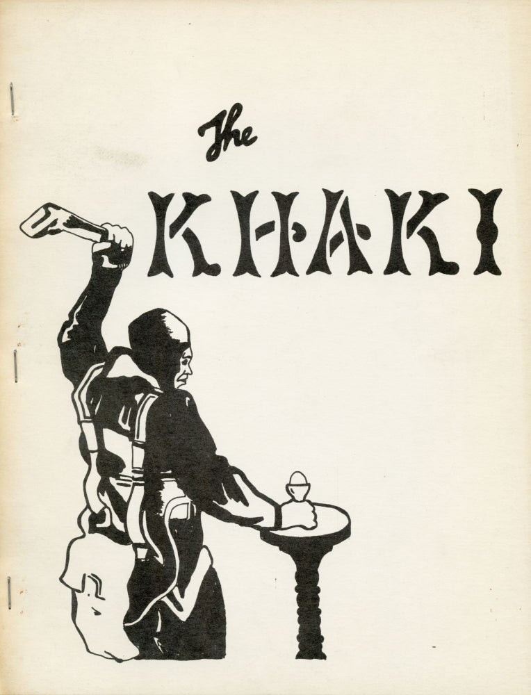 The Khaki. Glen Baxter. Adventures in Poetry. 1973.