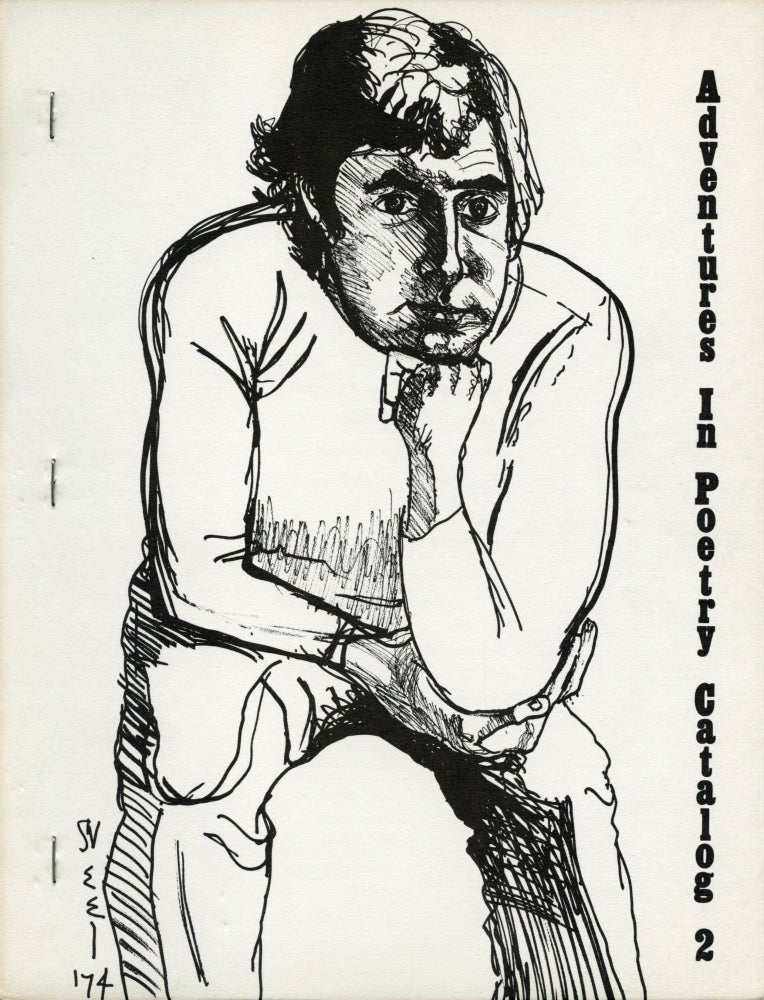 Adventures in Poetry Catalog 2. Larry Fagin. Adventures in Poetry. 1975.