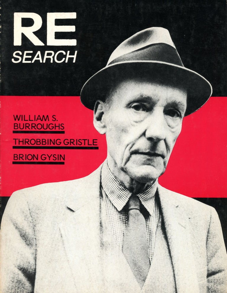 Re/Search, no. 4/5. 1982. William S. Burroughs, Vale.