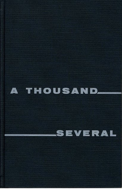 A Thousand Several. Emily McVarish. Granary Books. 2010.