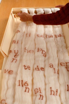 Chanccani Quipu. Cecilia Vicuña. Granary Books. 2012.