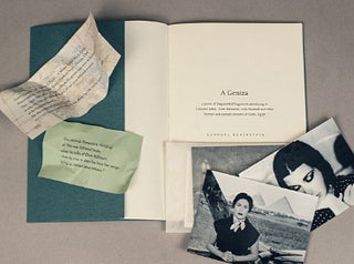 A Geniza. Raphael Rubinstein. Granary Books. 2015.