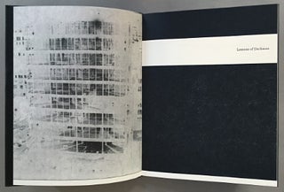 Lessons of Darkness. Emily McVarish. Granary Books. 2016.