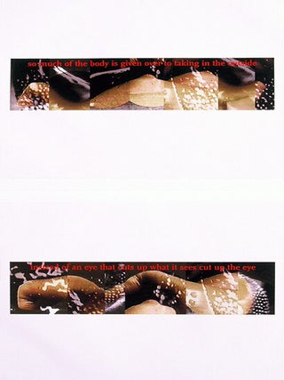 If It Rained Here. Julie Harrison, Joe Elliot. Granary Books. 1997.