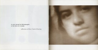 Debtor’s Prison. Lewis Warsh, Julie Harrison. Granary Books & Visual Studies Workshop Press. 2001.